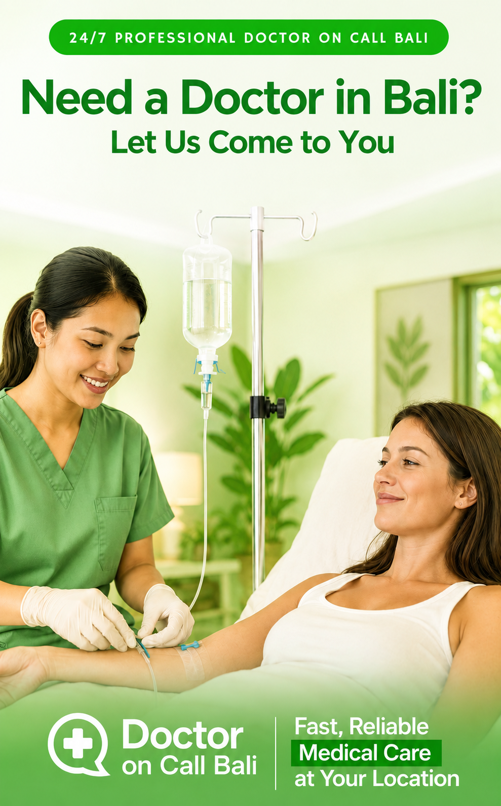 Need a Doctor in Bali - home visit medical care